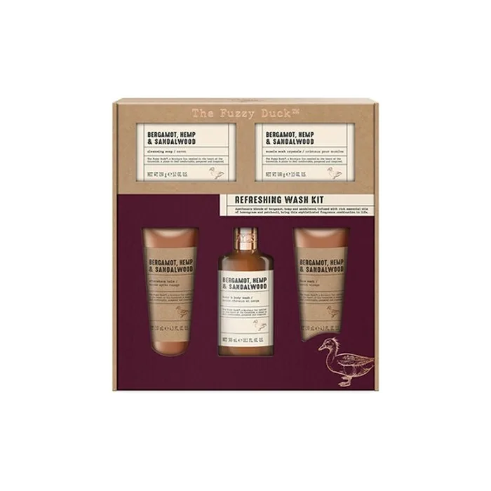 Baylis & Harding Bergamot Body Care Set with Hemp and Sandalwood