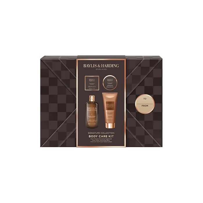 Baylis & Harding Men's Body Care Kit with Black Pepper and Ginseng