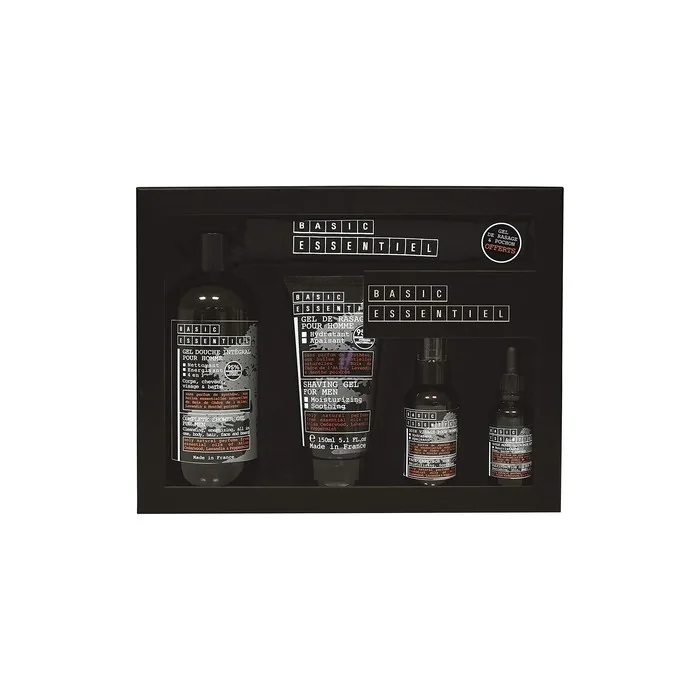 JEANNE ARTHES Bare Essentiels Gift Set with 4 Body Products and Bag 1.3kg