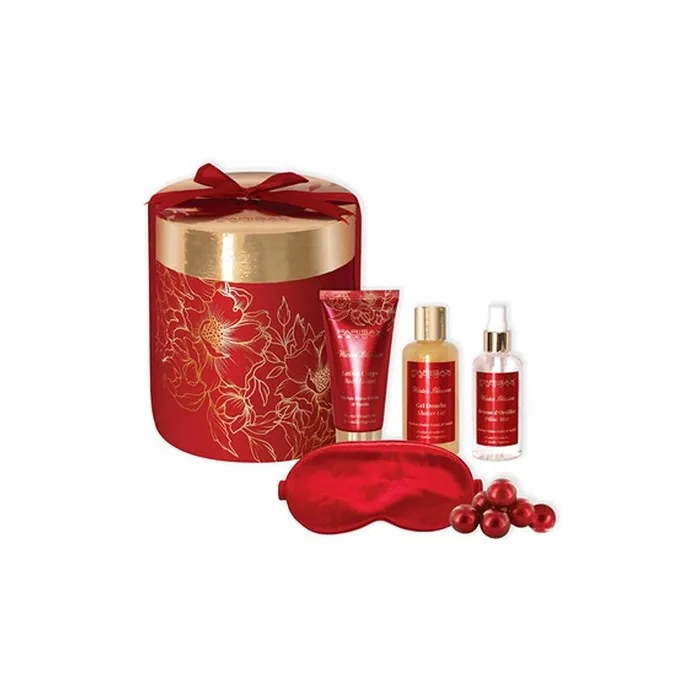 Parisax Gift Set Night Relaxation Ritual with Frozen Strawberries & Vanilla