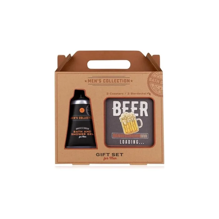 Accentra Gift Set Men's Collection in Kraft Paper Gift Box with Handle