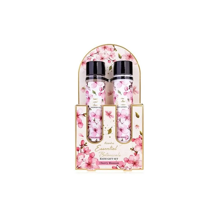 Accentra Cherry Blossom Essential Botanicals Body Care Set