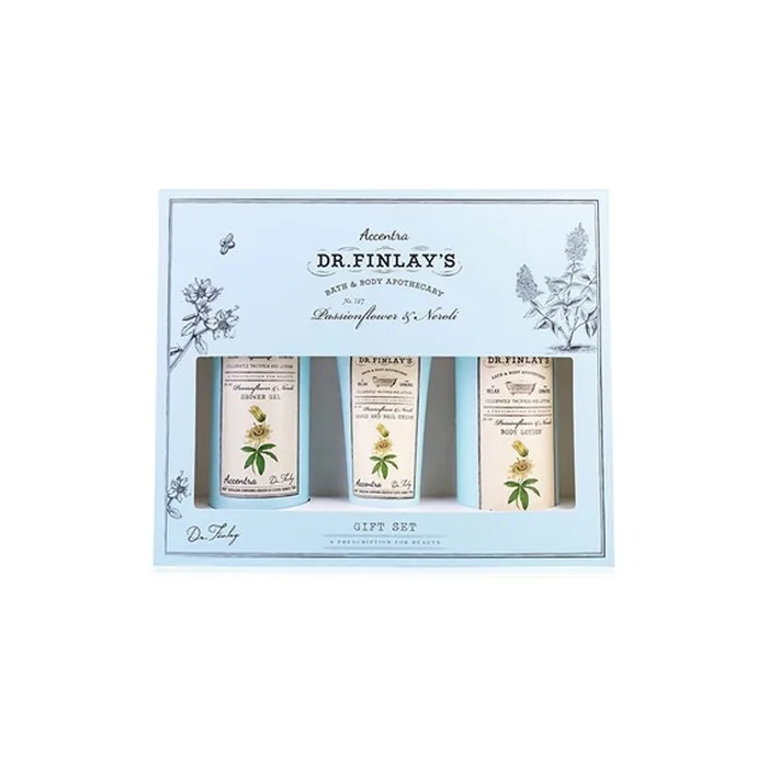 Accentra Passionflower & Neroli Dr Finlay's Bath Care Set