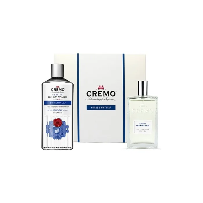 Cremo Citrus & Mint Leaf Body Care Gift Set