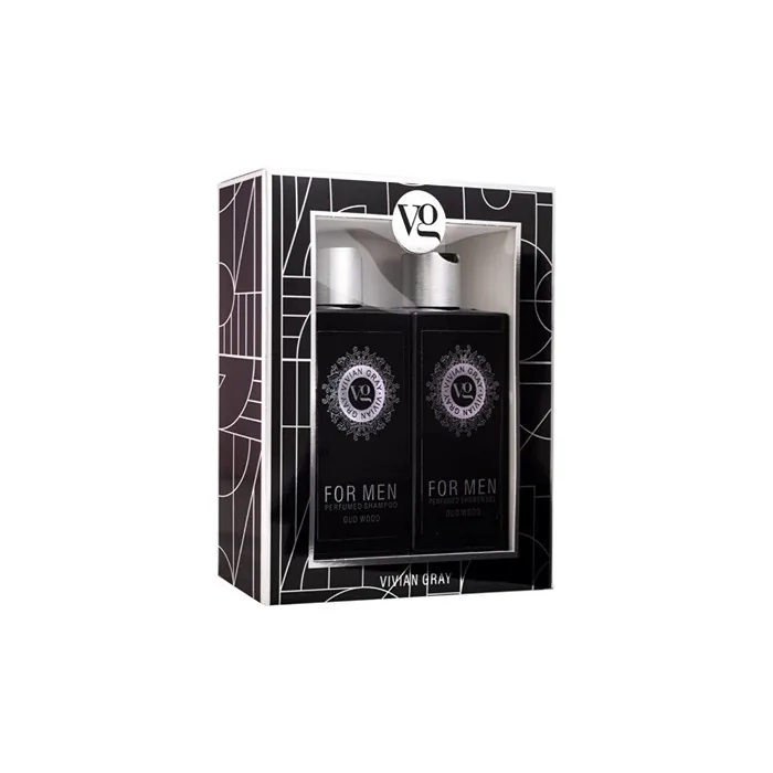 Vivian Gray Body Care Gift Set For Men Oud Wood Set