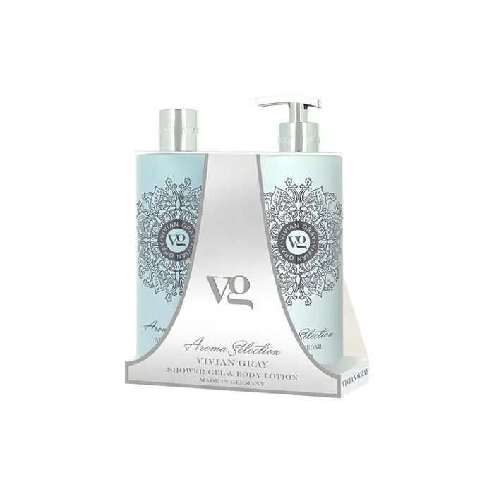 Amber & Cedar Cosmetic Body Care Set