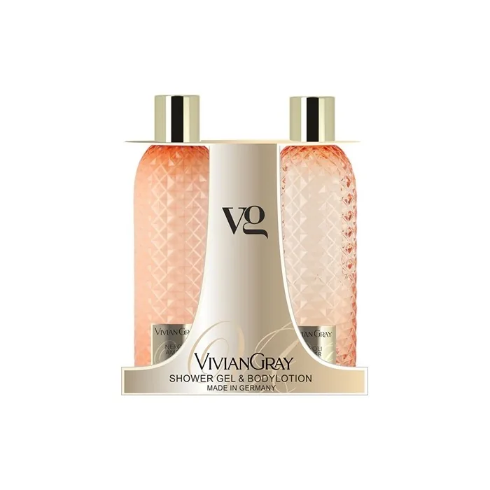 Neroli & Amber Body Care Cosmetic Kit Shower Gel & Body Lotion