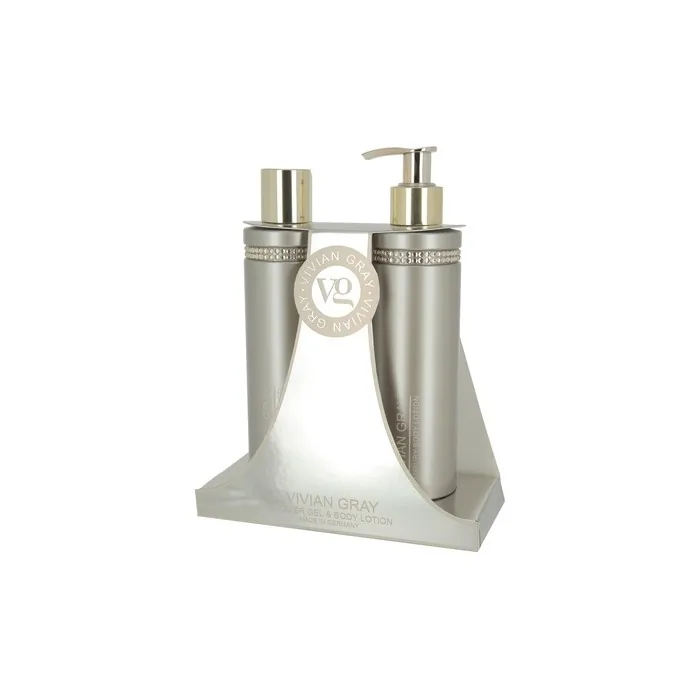 Vivian Gray 4197 Body Care Set Crystals Brown 2 Pieces
