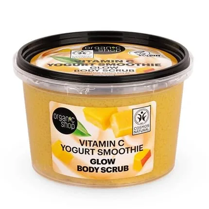 Organic Shop Vitaminc Yogurt Smoothie Body Exfoliant 250ml