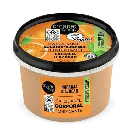 Organic Shop Sicilian Orange Body Exfoliant Tonifying 1 Unit