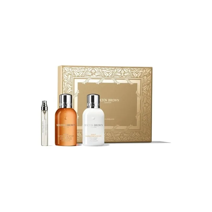 Molton Brown Sunlit Clementine & Vetiver Travel Gift Set
