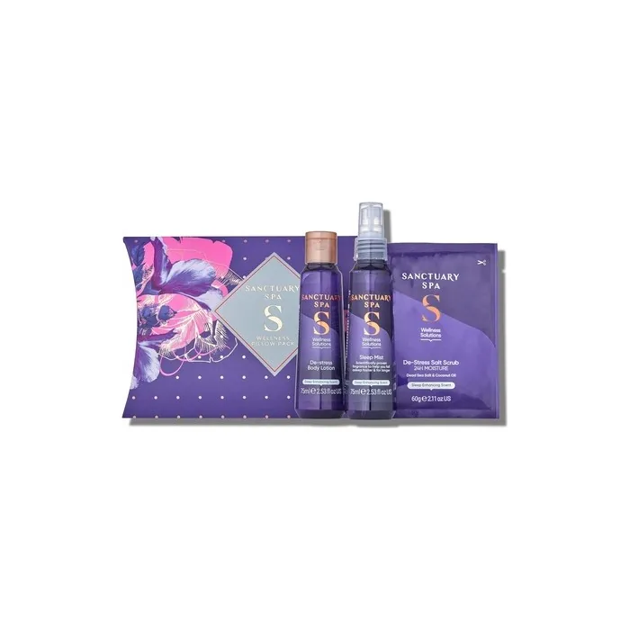Sanctuary Spa Wellness Pillow Pack - Vegan - Gift for Women - Birthday Gift - Self Care Gift - Women's Gift Sets