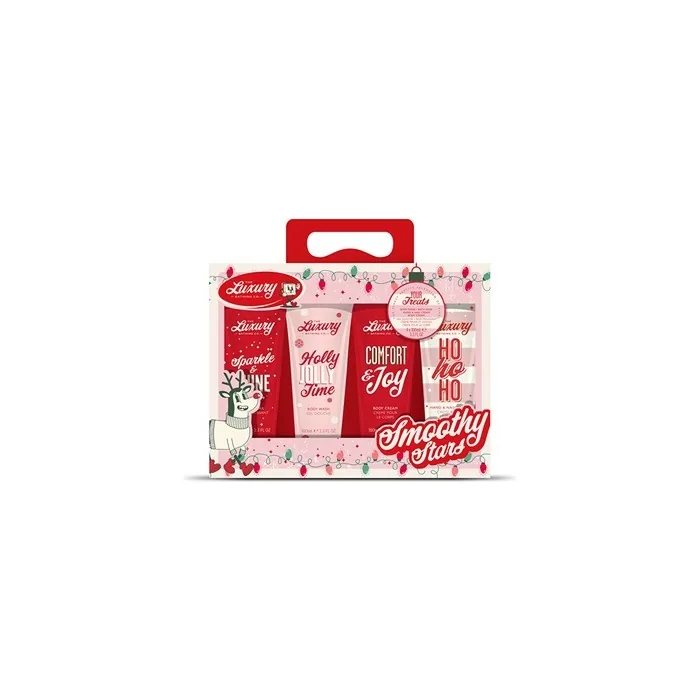 Grace Cole Body Care Gift Set Christmas Sweets Cocoa Vanilla 4 Pieces