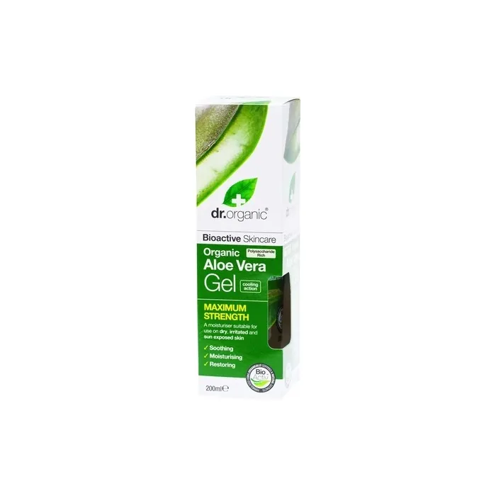 Dr Organic Dr Organic Aloe Vera Gel Maximum Strength 200ml