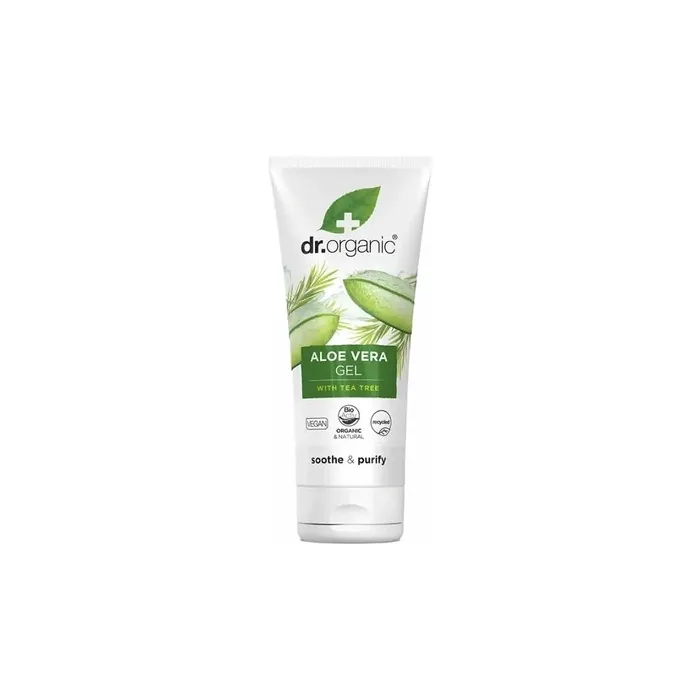 Dr Organic Aloe Vera Gel With Tea Tree 200ml