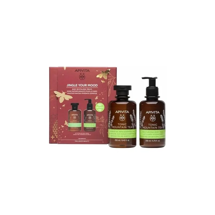 Apivita Apitiva Revitalising Body Treatment Set 2 Pieces
