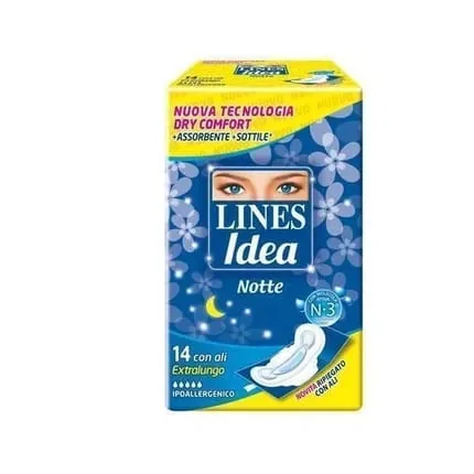 Fater Spa Lines Idea Night With Foldable Wings 14 Pieces