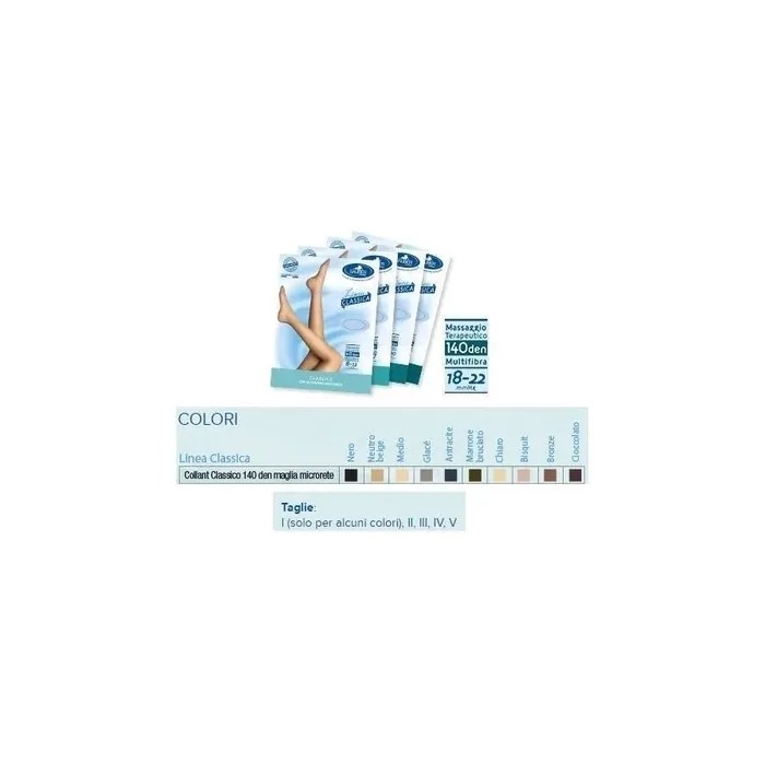 Desa Pharma Sauber Collant 140 Denari Micromesh Black 5 Classic Line