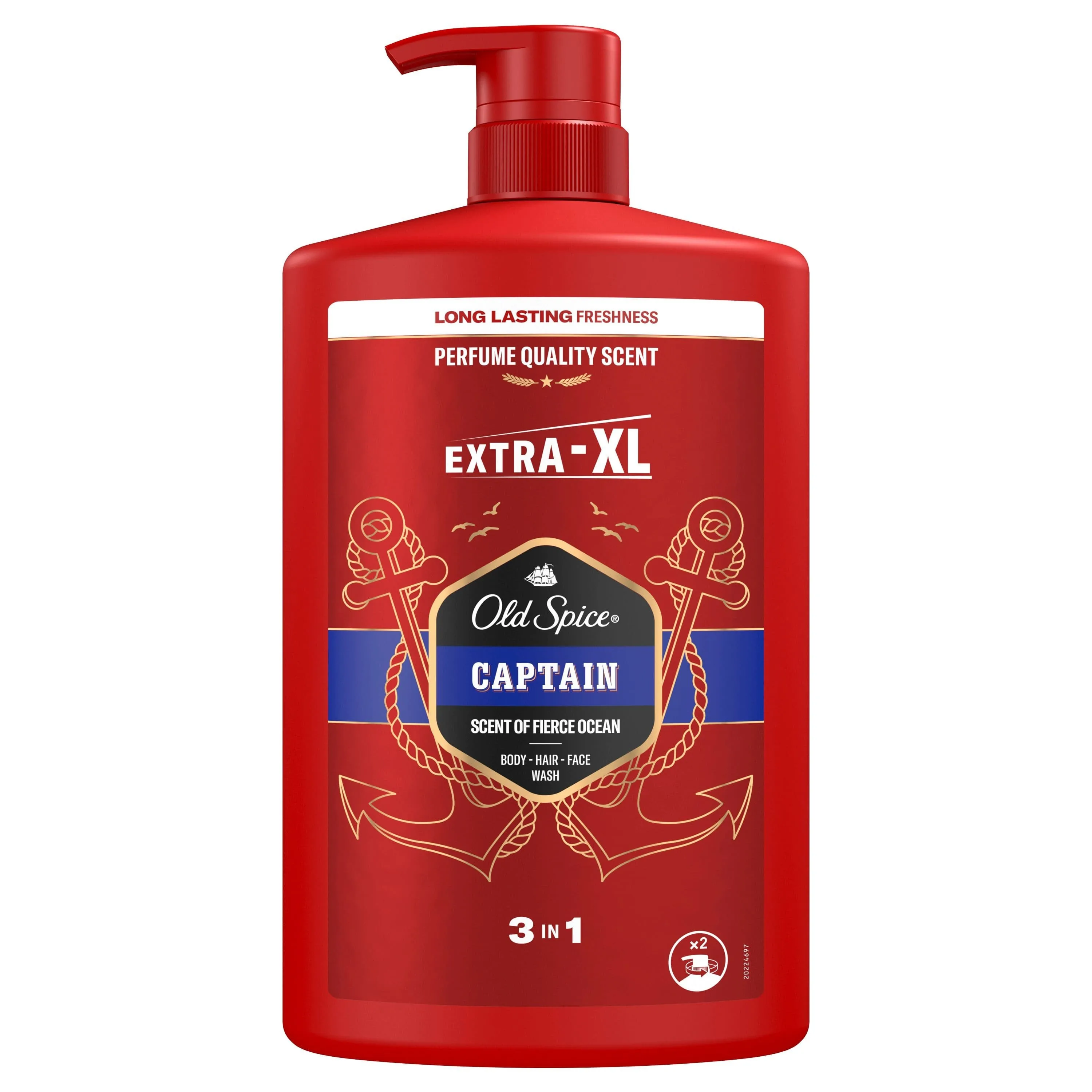 Old Spice 3 In 1 Captain Gel