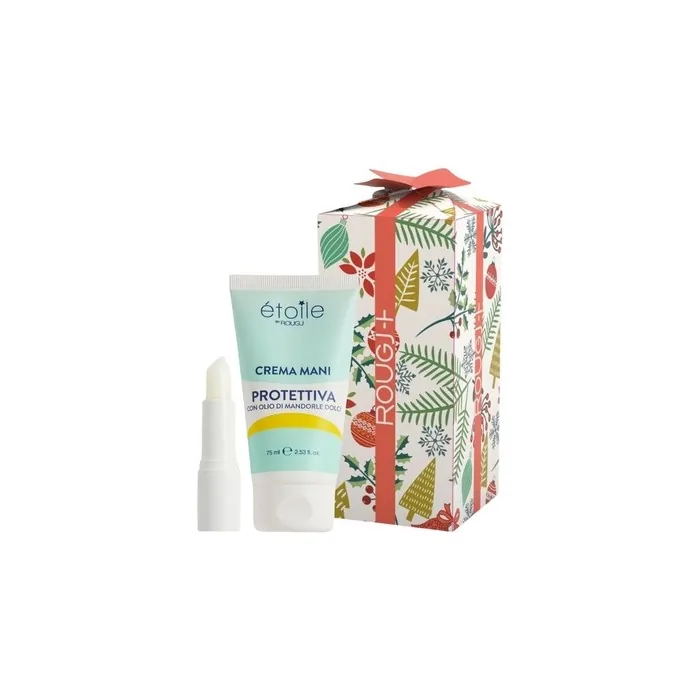 Rougj Christmas Gift Set 03 Care and Comfort Hand Cream and Lip Butter