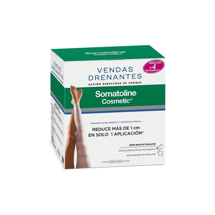 Somatoline Somatoline Drainage Bandages Maxi Kit 4 Piece Set