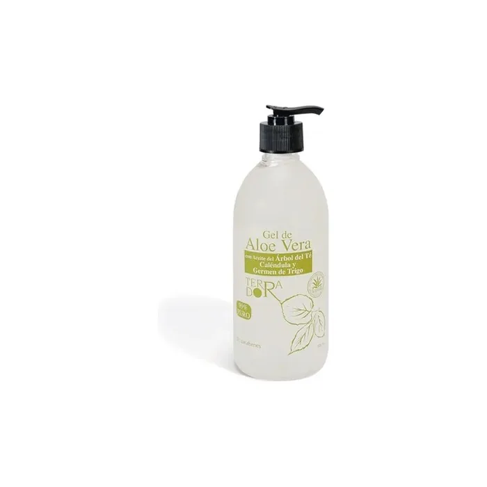 Dherbos Aloe Gel Tree Tea Calendula Wheat Germ 500ml