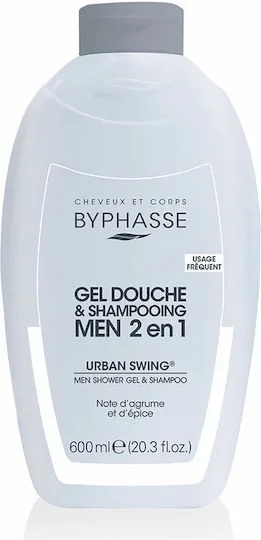Byphasse Byphasse Urban Swing Men 2 In 1 600ml