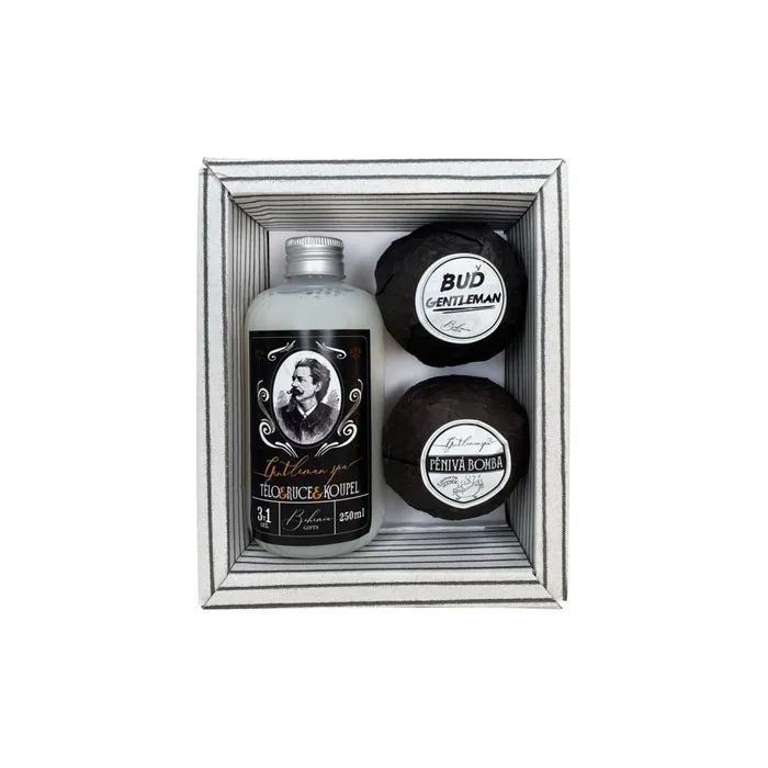 Bohemia Gifts & Cosmetics Gentlemen Spa Gift Set For The Bath