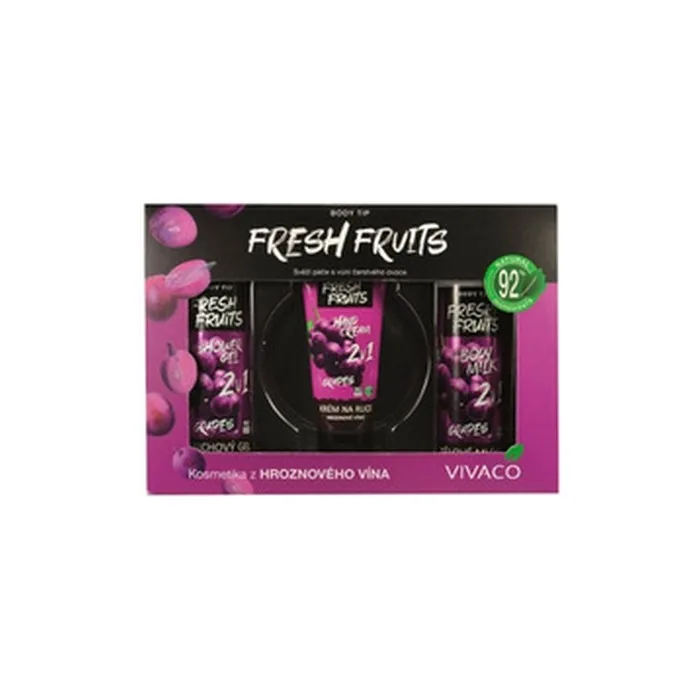 Vivaco Gift Box Of Cosmetics With Grape Wine