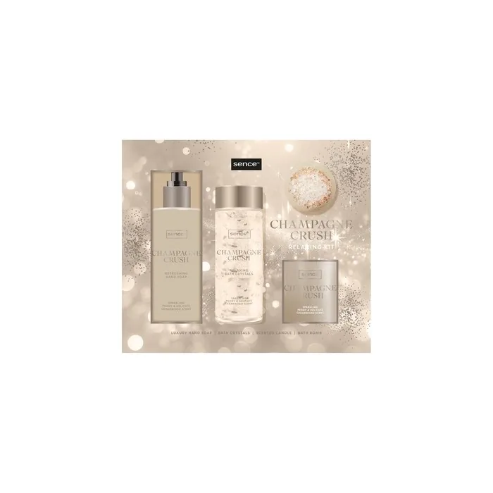 GESCHENKSET SENCE Relaxing Kit Night Luxe Champagne Crush