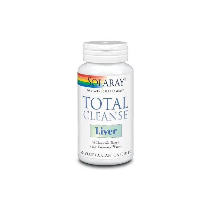 Solaray Total Cleanse Liver 60 Vegetarian Capsules