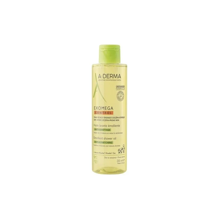 Aderma Exomega Control Emollient Cleansing Oil Antiitch 200 Ml