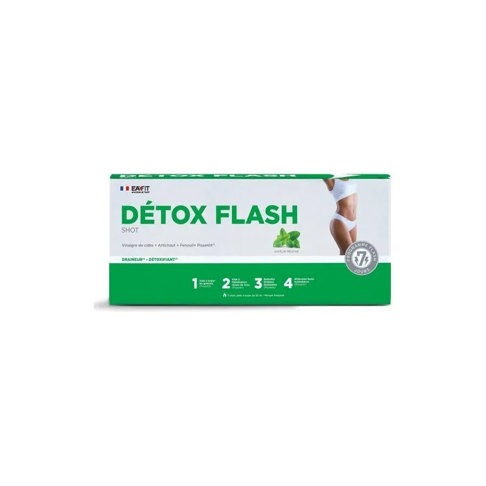 Eafit Minceur Detox Flash Shot - Drain and Detoxify with Apple Cider Vinegar