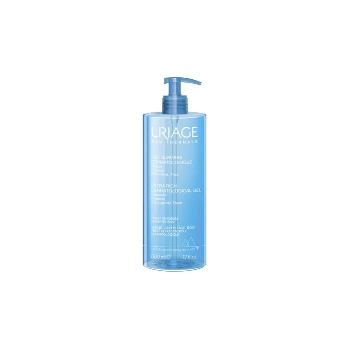 Uriage Extra-Rich Dermatological Gel Soothing Moisturizing Solution 500ml