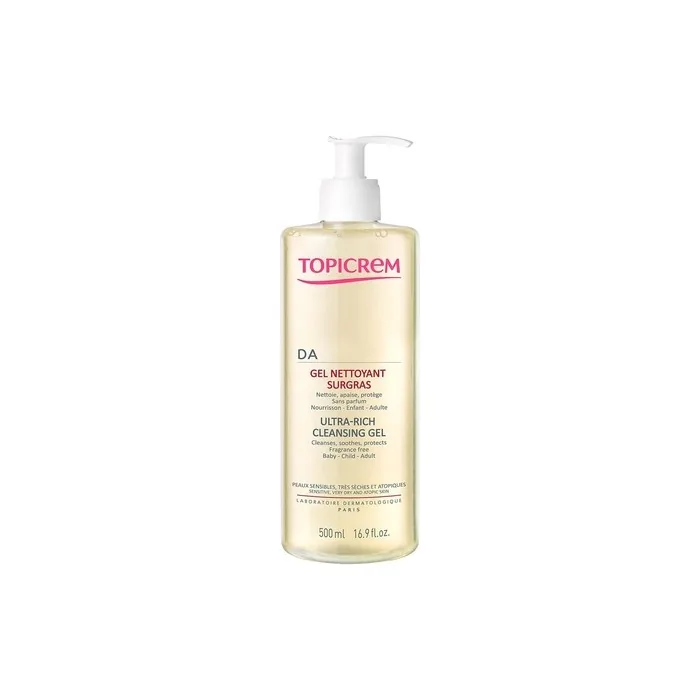 Topicrem Da Gel Sobreegrasante 500ml