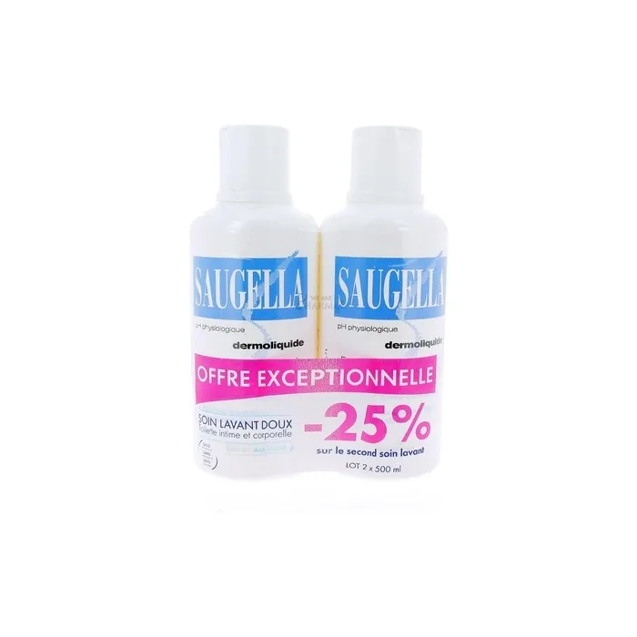 Saugella Dermoliquid 500ml - Pack of 2