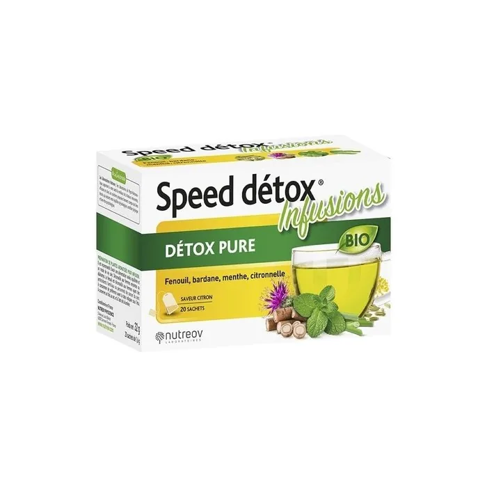Nutreov Speed Detox Pure Detox Infusion Organic 20 Sachets