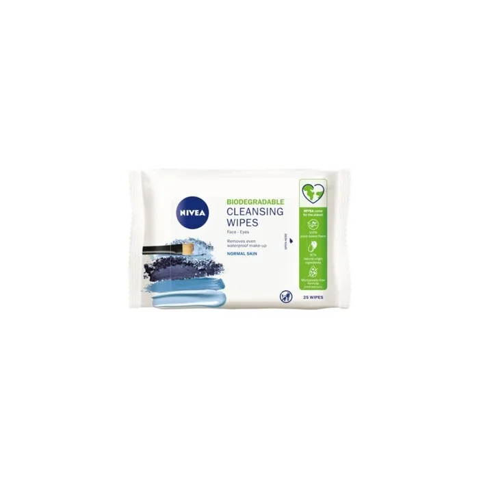 Biodegradable Cleansing Wipes 3-in-1 Refreshing