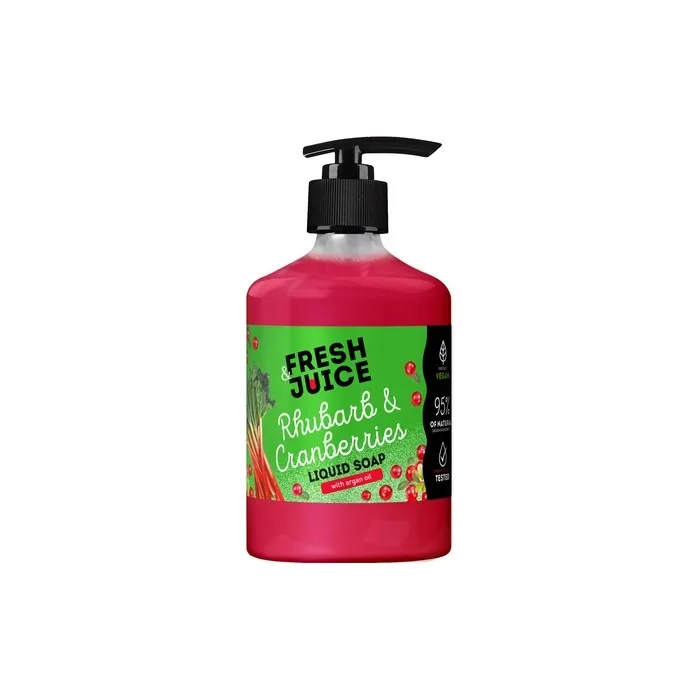 Elfa Pharm Fresh Juice Liquid Soap Rhubarb And Cranberry 460 Ml