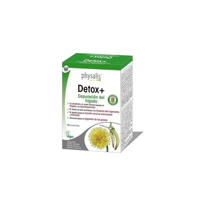 Physalis Detox+ 30 Tablets - Dietary Supplement For Detoxification