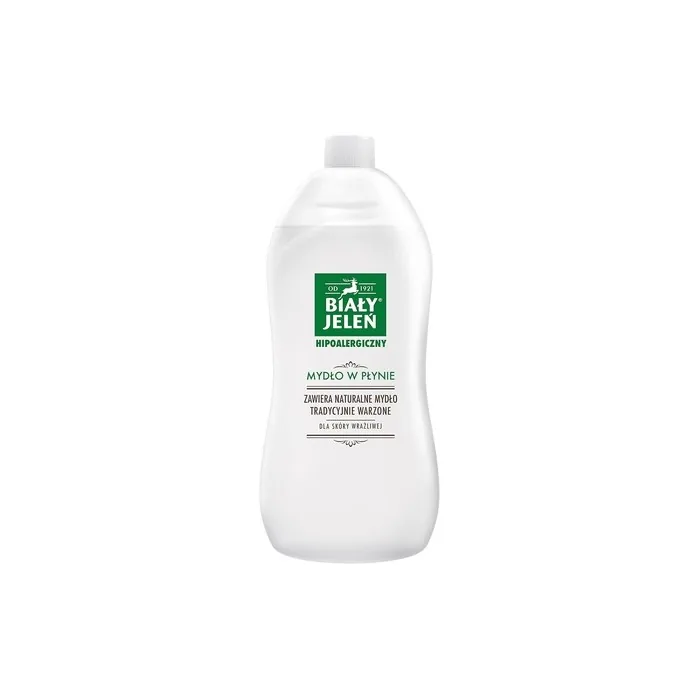 Bialy Jelen Hypoallergenic Liquid Soap Refill for All Skin Types Paraben Free 1L