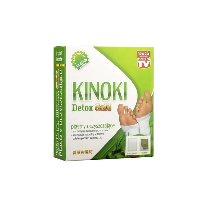 Aura Herbals Kinoki Detox Gold Cleansing Patches - 10 Pieces
