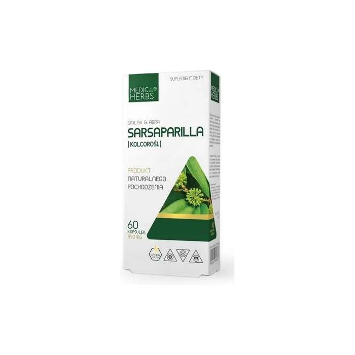 Medica Herbs Sarsaparilla Detoxifying Effect Natural Product