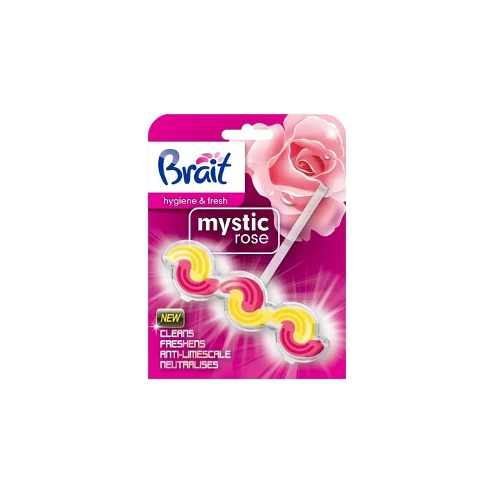 Dramers Brait Hygiene & Fresh Twophase Toilet Block Mystic Rose 45g