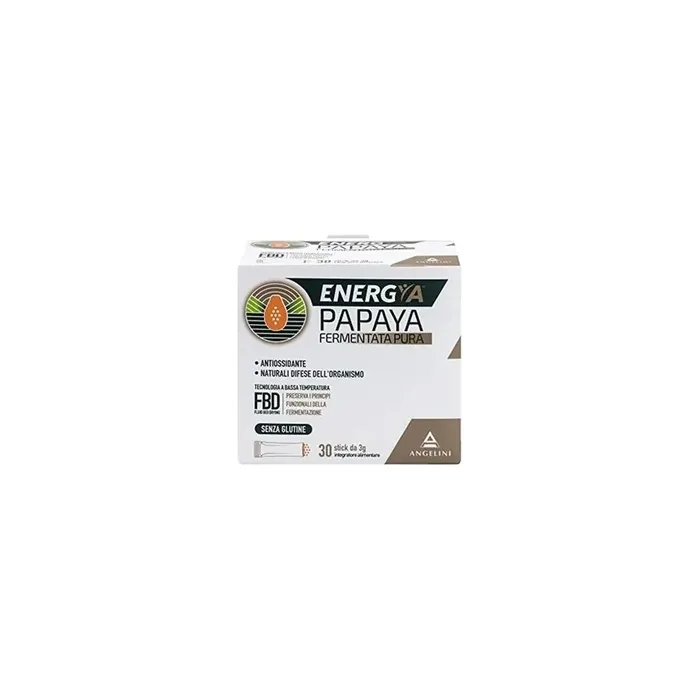 Angelini Body Spring Pure Papaya Ferment 30 Sticks Of 3 Grams Each