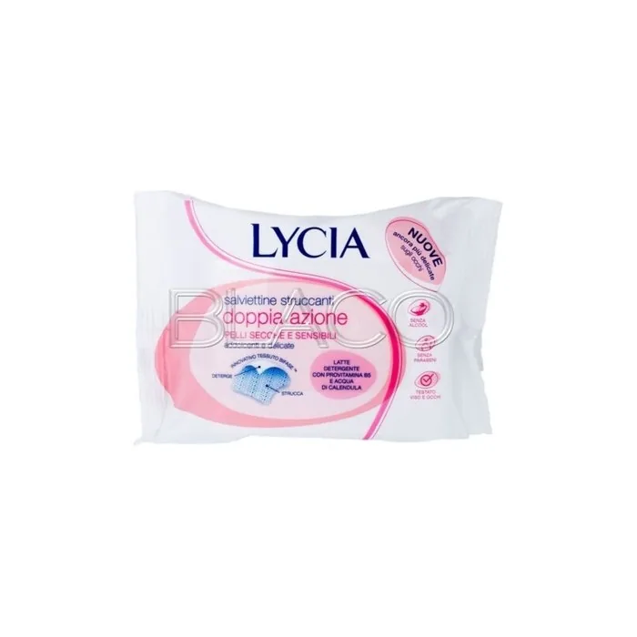 Lycia Double Action Body Wipes for Dry Skin