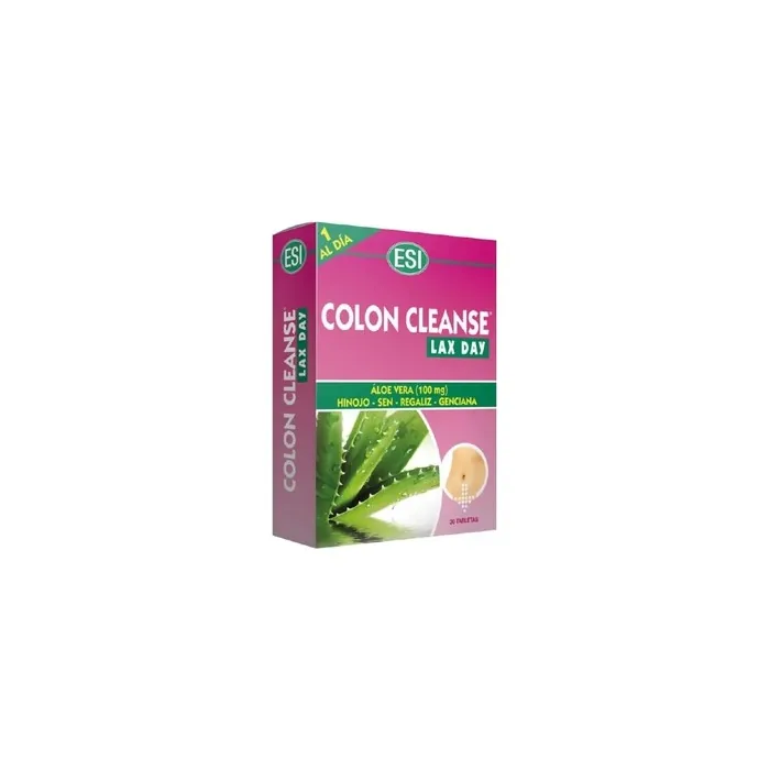 Esi Esi Aloe Vera Colon Cleanse Lax Day 30 Tablets