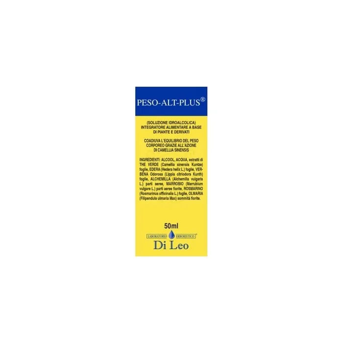Laboratorio Erboristico Di Leo Peso Alt-Plus Composto 50ml