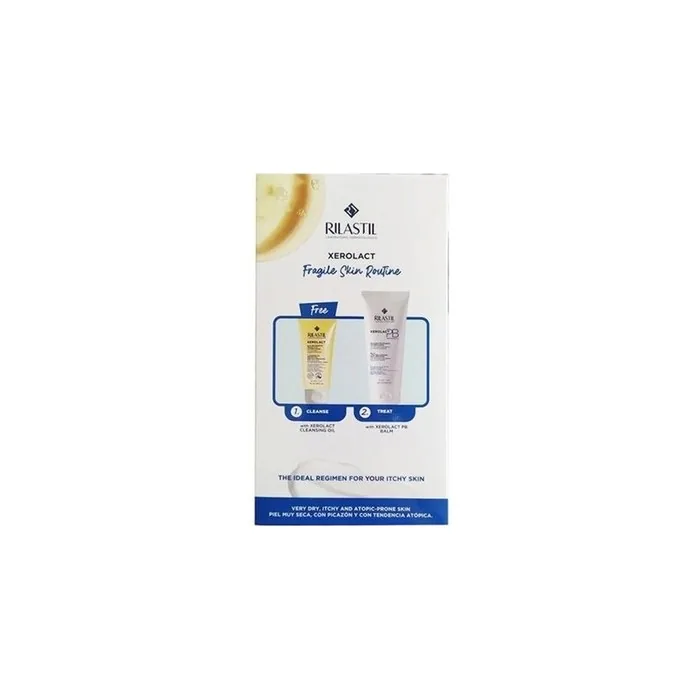 Rilastil Xerolact Pb Lipid-Replenishing Balm 200 Ml + Gift Xerolact Cleansing Oil 50 Ml