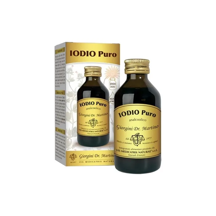 Dr. Giorgini Pure Liquid Iodine Alcoholic Solution 100ml